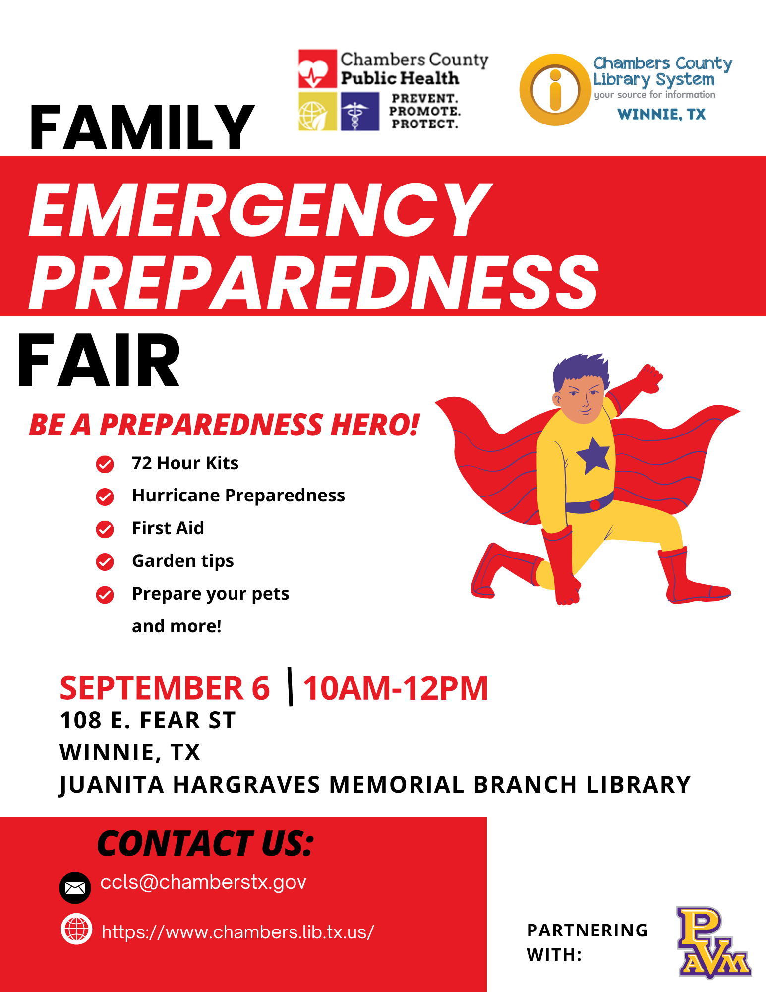 Family Emergency Preparedness Fair