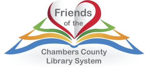 Logo for the Friends of the Chambers County Library System