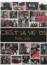 Anahuac high school yearbook cover 2003